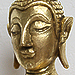 Vergoldung Buddha