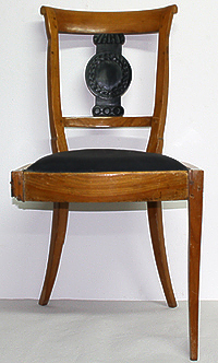 Restaurierung Biedermeier-Stuhl Vorzustand